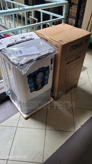 Mika 6kg Semi-Automatic Single Tub Top Load Washing Machine 