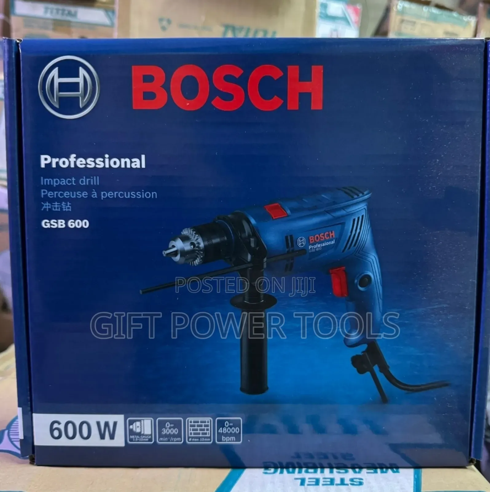 Original 600wbosch Impact Drill/Bosch Gsb600 Professional Impact Drill