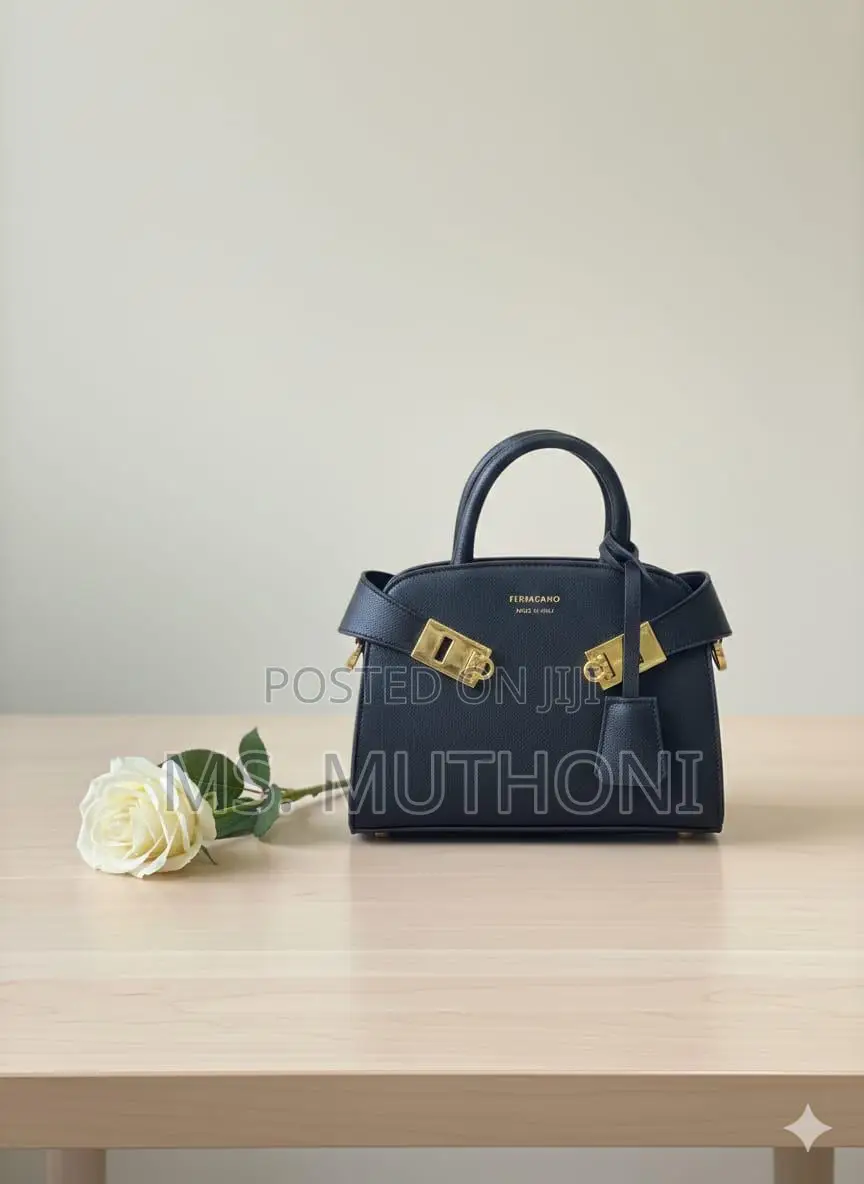 Ferragamo Hug Mini Leather Handbag