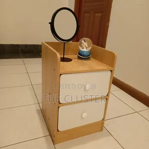 *Minimalist Wooden Bedside Table With Drawer*
Size:30*30*50cm*