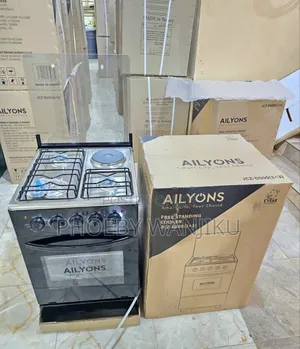 Ailyons 3+1 Cooker 60 by 60 and Electric Oven/Ailyons Cooker