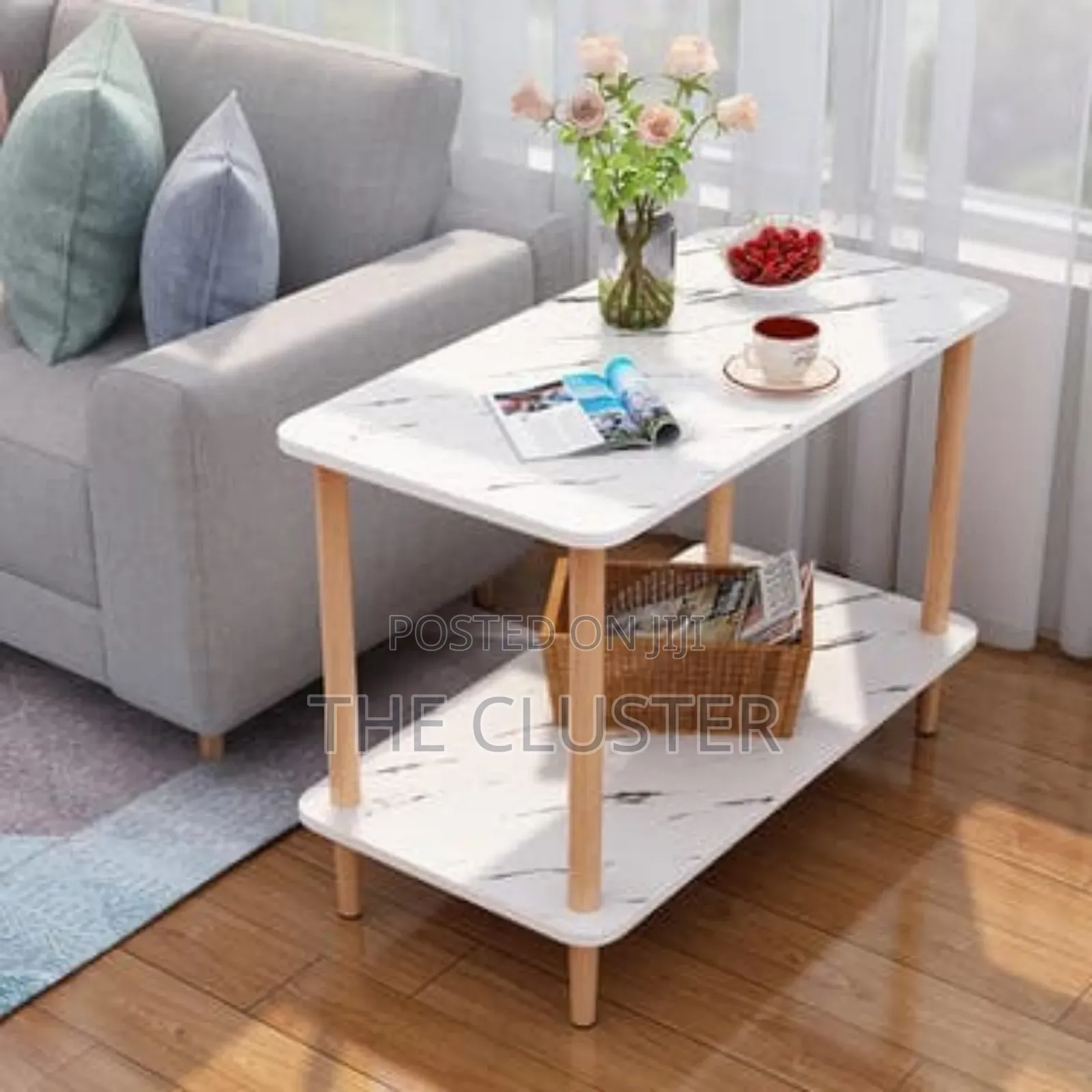 *Nordic Style Rectangular Coffee Table*