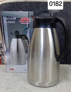 2.0 L Unbreakable Stainless Steel Flask Available*