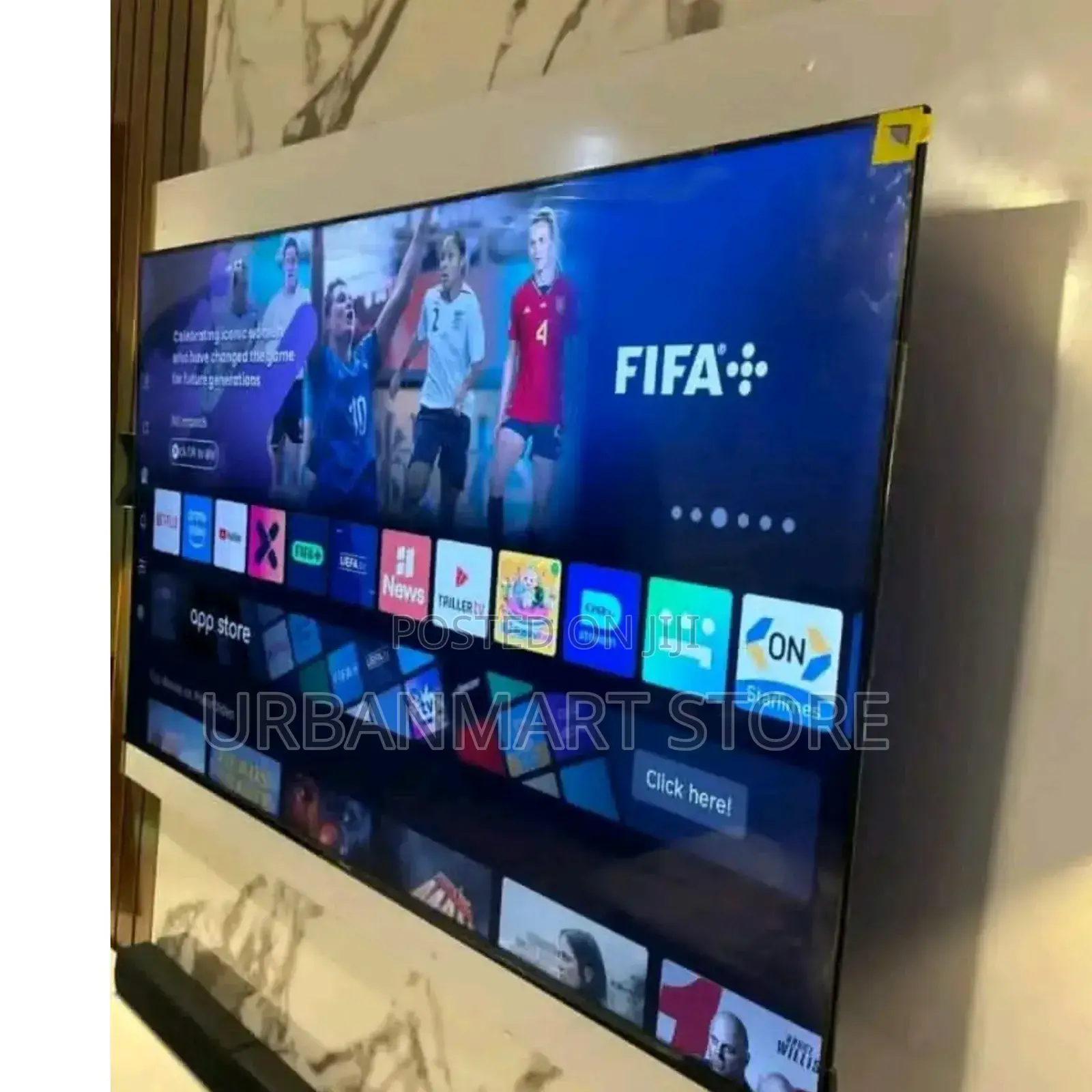 32′′ Hisense Android Qled Smart Tv – Crisp Display Streaming