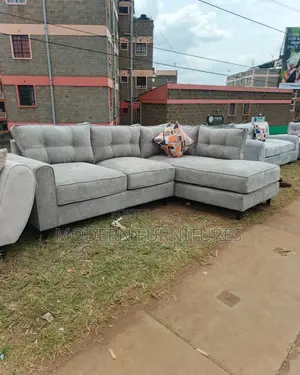 Modern Grey L Sofa/L Shaped Sofa/L Sofa
