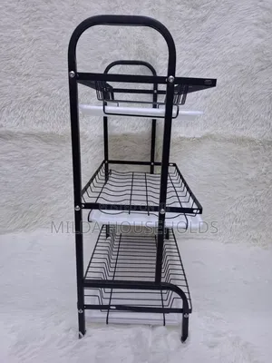3 Tier Dish Rack Without Side Holder