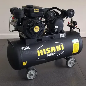 Hisaki Japan Air Compressor 100l With Diesel Engine 8.5hp