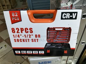 Chrome Vanadium Socket Wrench Set 82 PCS Set All Sizes