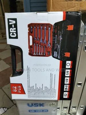 Hardened Chrome Socket Wrench 82 Pcs Set