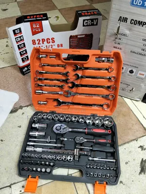 Auto Mechanical Socket Wrench Set 82 Pcs Chrome Vanadium