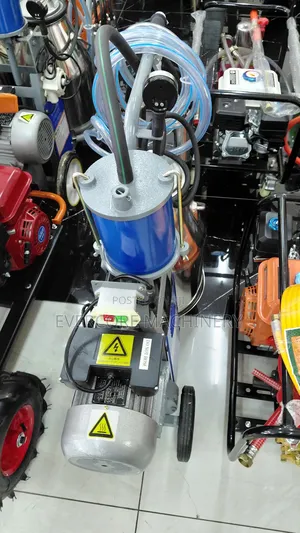 Single Bucketcow Milking Machine With Electric Motor