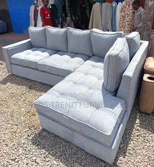 Plush 6 Seater Modern L Sofa