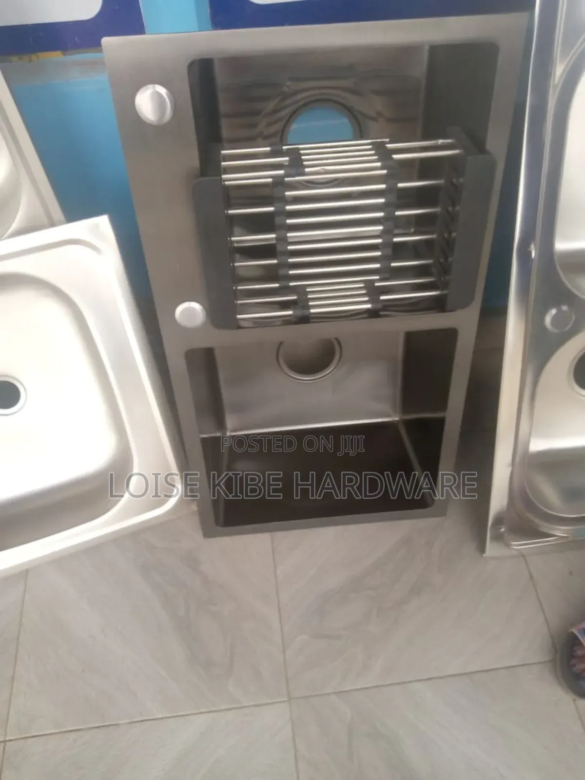 Double Heavy Duty Kitchen Sink Available