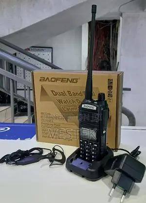 Baofeng Uv-82 Dual Band Portable Walkie Talkie Earphones Long Range