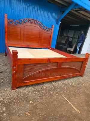Sassy Bold 5 by 6 Wooden Bed