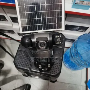 Triple Lens 4g Solar Powered CCTV PTZ Surveillance Security Camera