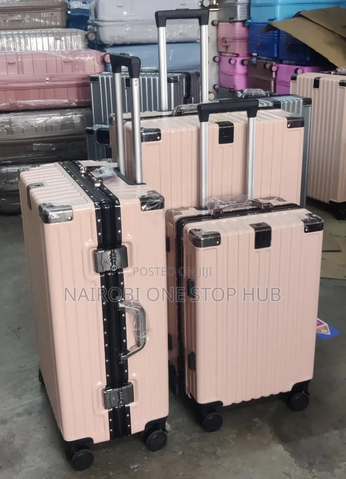 Zipless Suitcase Set
