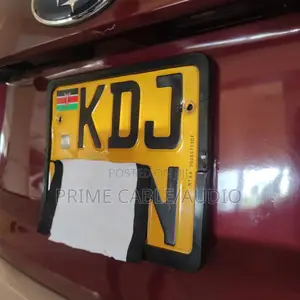 Plastic Number Plates Holders