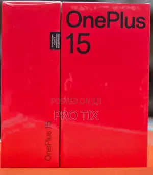 New OnePlus 15 512 GB Black