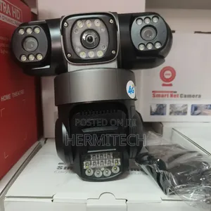 Electric Model CCTV Camera With Triple Lens, 4g