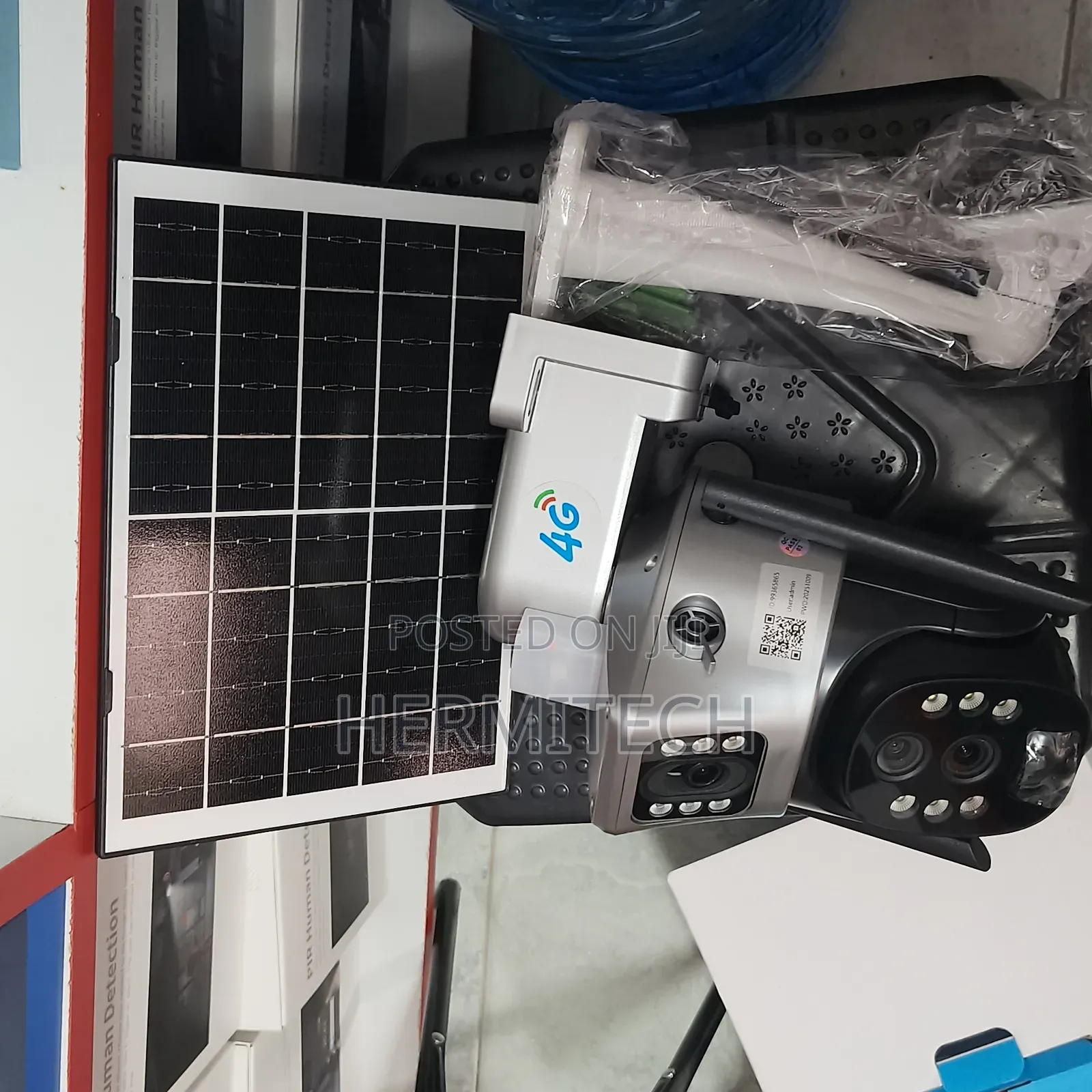 Dual Lens 4g Solar Powered CCTV Camera (10x Zoom)