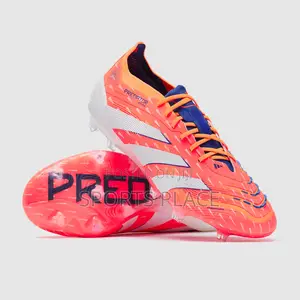 Predator League Elite Fg Signal Coral/Beam Orange Football Boots