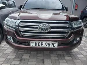 Toyota Land Cruiser 2017 Maroon