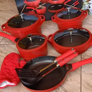 Signature 12pc Die-Cast Nonstick Cookware Set