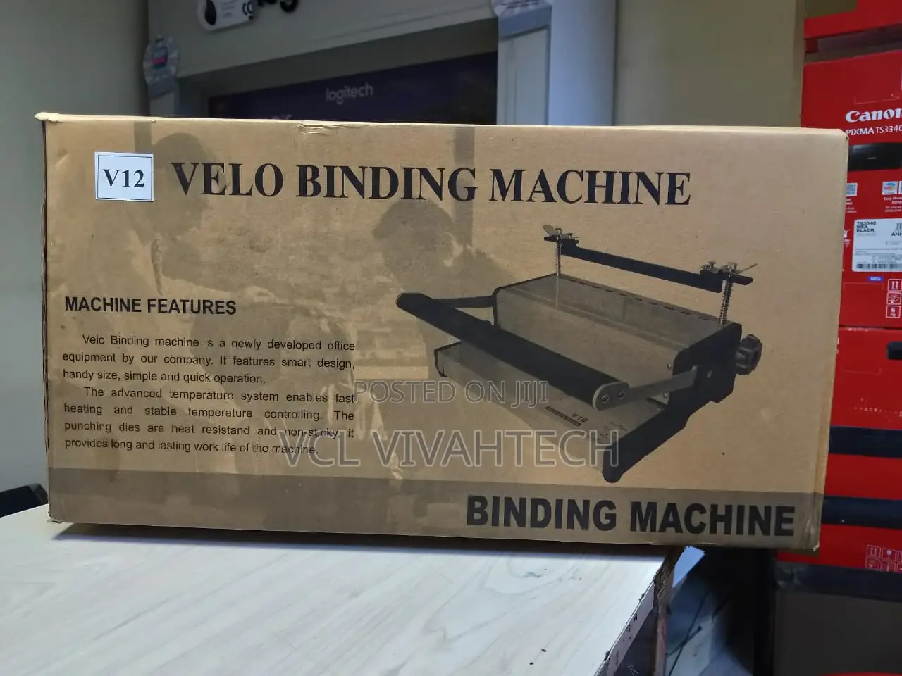 12 Spike Binding Machine V12