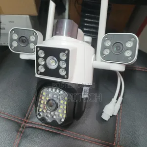 Triple Lens Electric 4g Wifi Camera