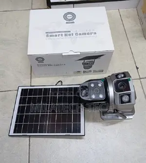 Dual Lens Solar 4g CCTV Camera Motion Detection Remote Monitoring
