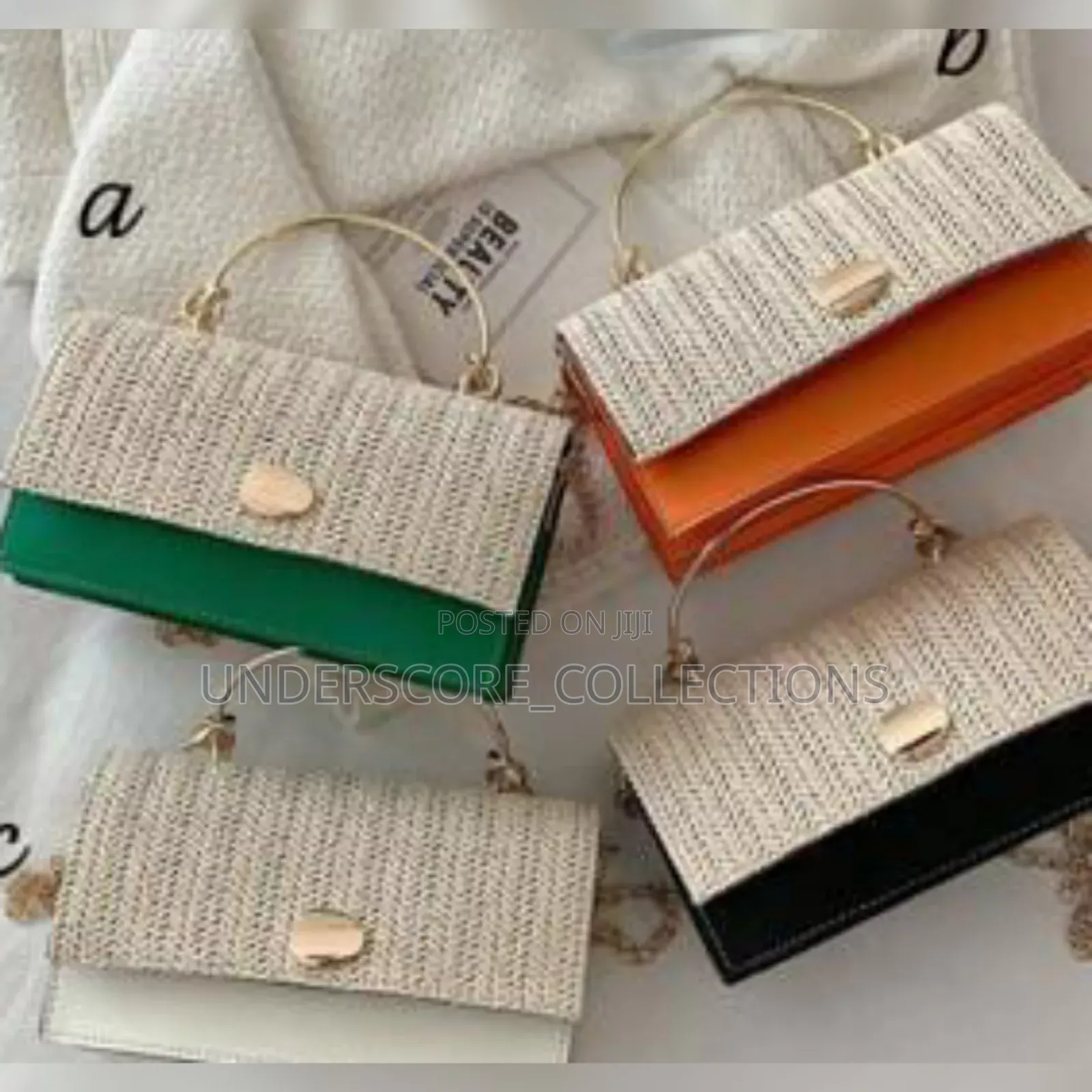 Straw Plaited Crossbody Bag
