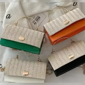 Straw Plaited Crossbody Bag