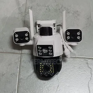 Outdoor Wifi Triple Lens CCTV Surveillance Electric Powered Models