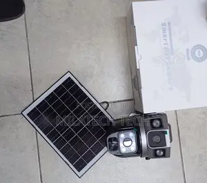 Dual Lens Solar CCTV With 4g Sim Wireless Solar 4g PTZ Security Camera