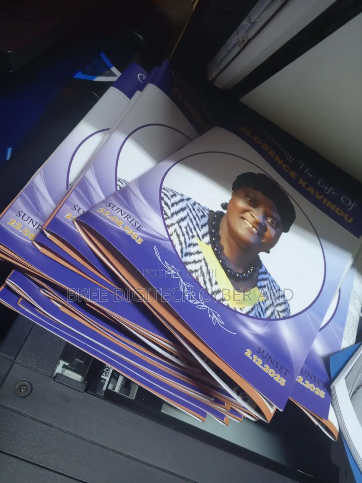 Funeral Programme Printing