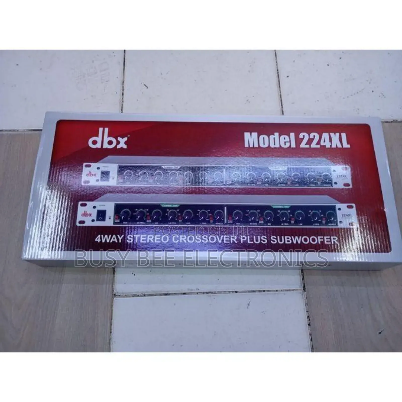 224 Audio Sub Out Crossover Professional Sound Processor