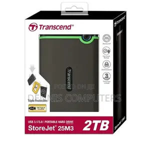 Transcend External HDD 2tb - Iron Grey - Ts2tsj25m3s