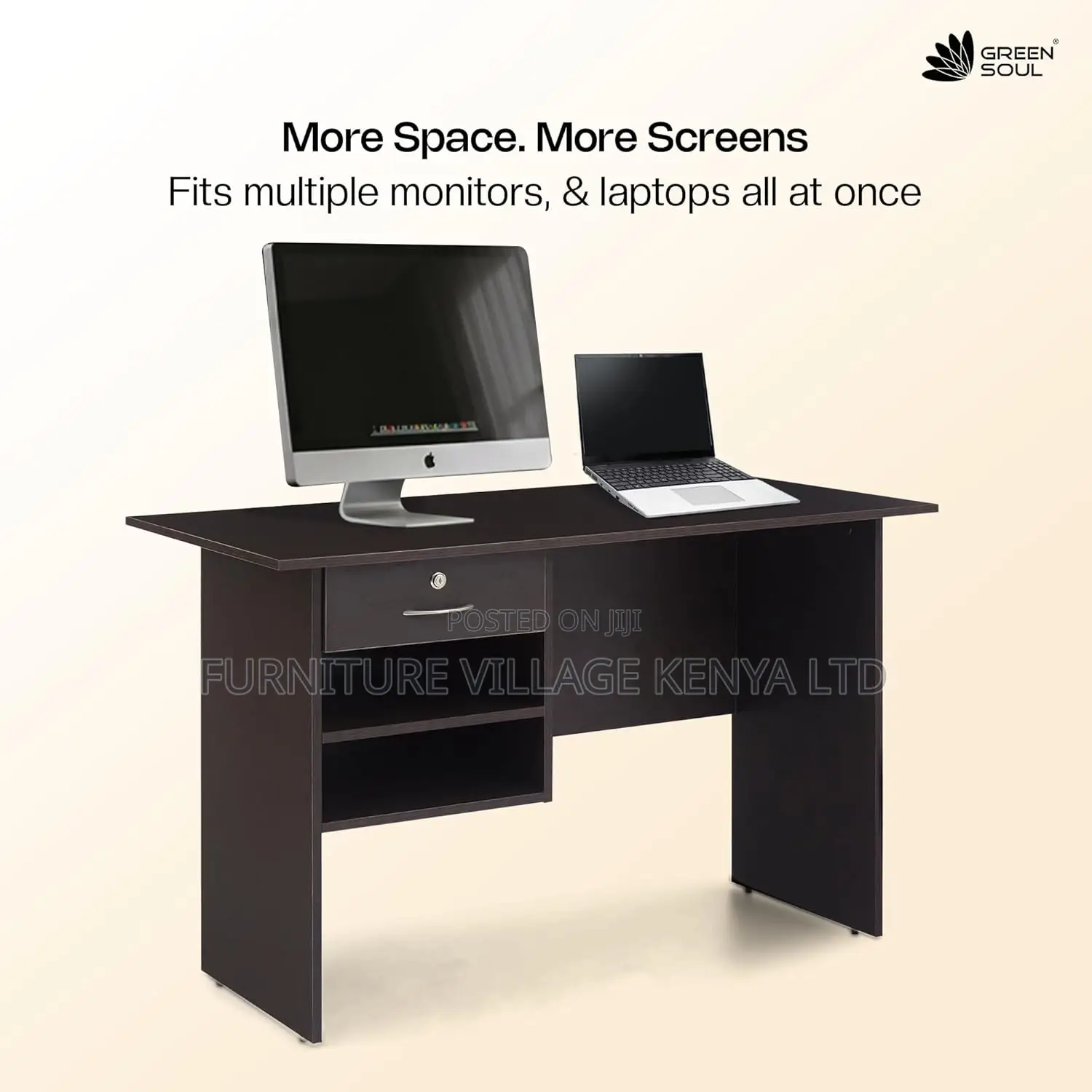 Study Desks: 120cm Home Office Computer Table | 03 Drawers