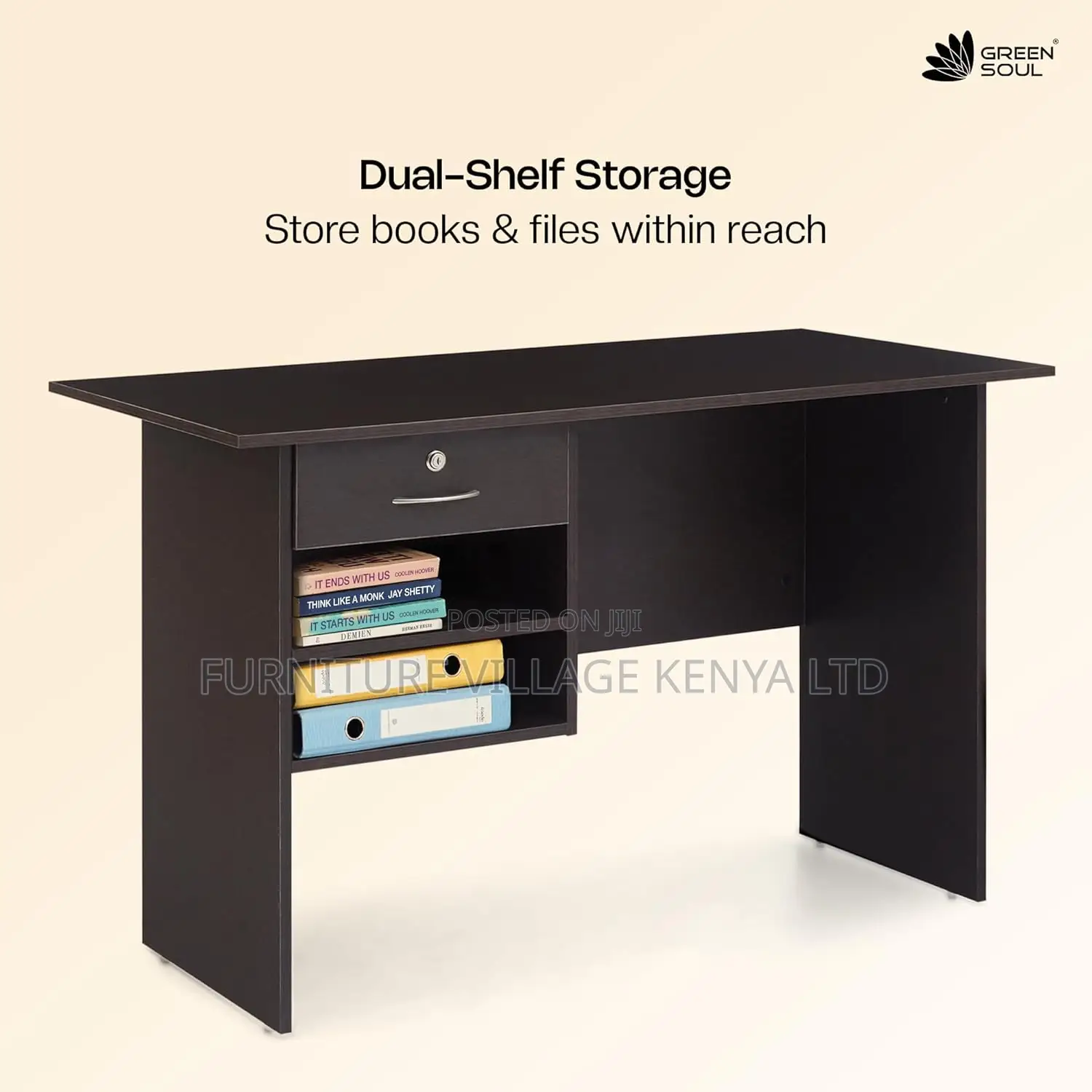 Study Desks: 120cm Home Office Computer Table | 03 Drawers