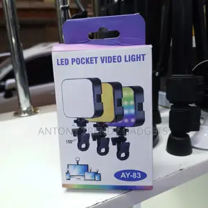 Ay-83 Rechargeable Led Video Light With Adjustable Angle