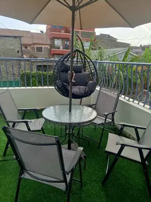 Garden Balcony Dining Set – Easy Storage