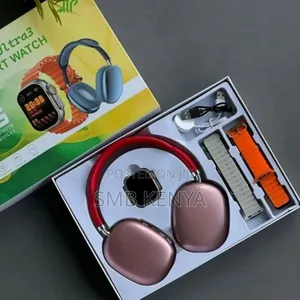 H27 Ultra Smart Watch With Wireless Headphones
