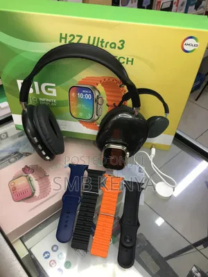 Ultra 3 Watch Headphones And 4straps