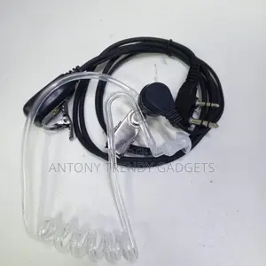 Covert Acoustic Tube Headset For Two-way Radios