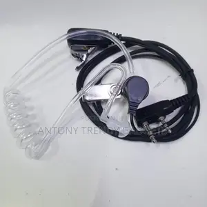 Fbi-style 2-pin Acoustic Tube Walkie-talkie Earpiece