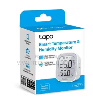 Tp-Link Tapo T315 Smart Temperature Humidity Monitor - Tl-Tapo T315