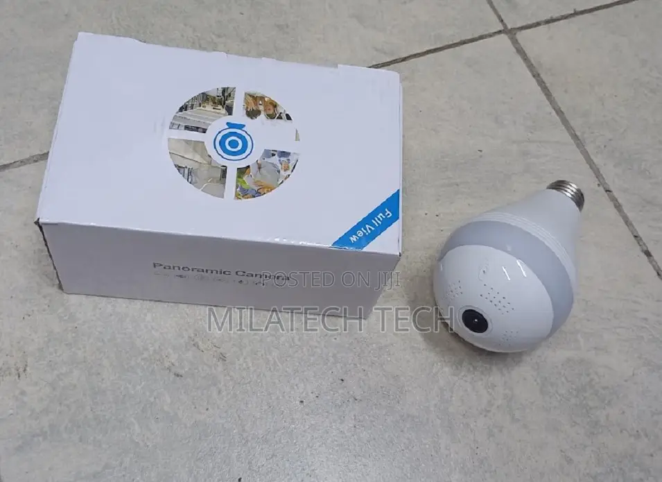 Easy Setup High-Definition Video 1080p Wifi Security Bulb Camera