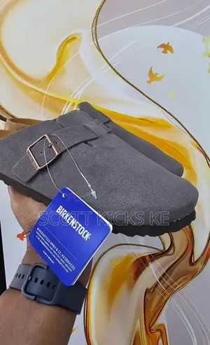 Original Birkenstock Boston Classic Suede Clogs