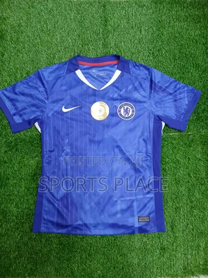 Chelsea Home Jersey + World Champions Badge 2026